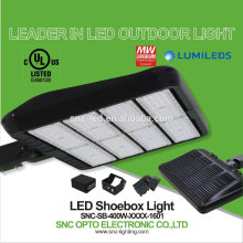 2017 NOVA 400 W LED caixa de sapatos de luz de inundação UL listado venda quente
